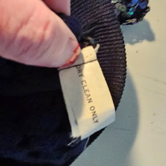 Anthony Muto A.M / P.M Vintage Sequin Blouson Top – Size 8 - Picture 8 of 8